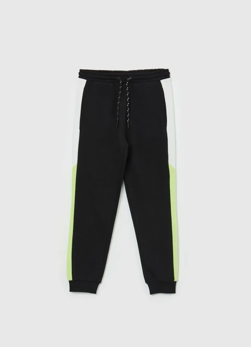 Calliope pantalon jogging garçon bandes coton