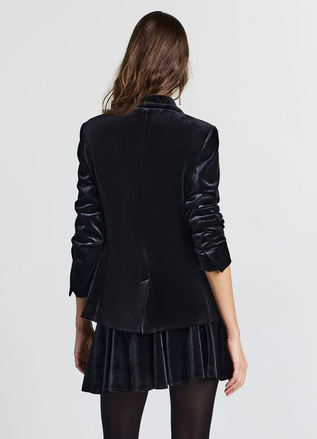 Calliope veste croisée chenille femme XS strass