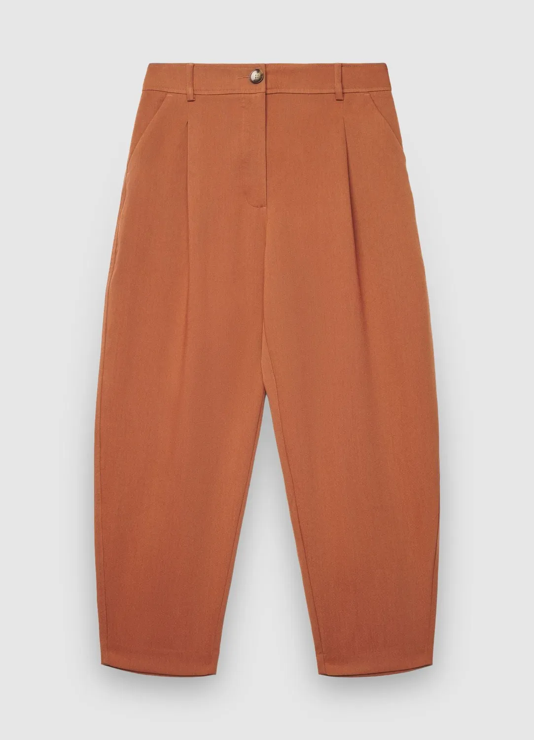 Calliope pantalon barrel fit femme bureau