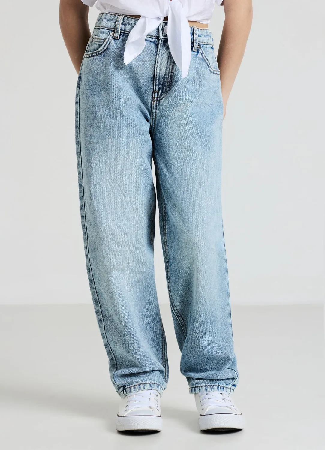 Calliope jean fille balloon regular 5 poches