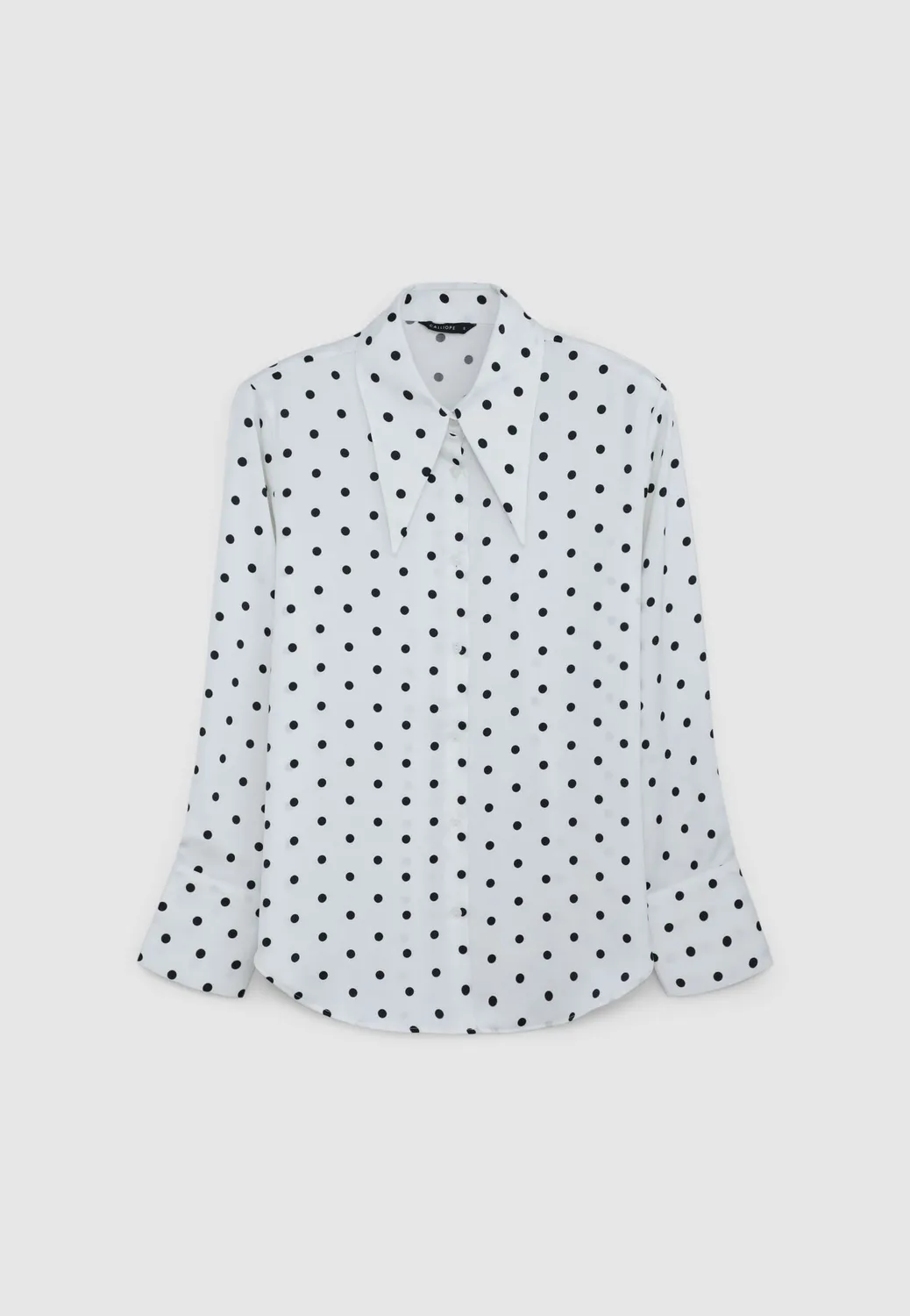 Calliope chemise à pois femme satinée