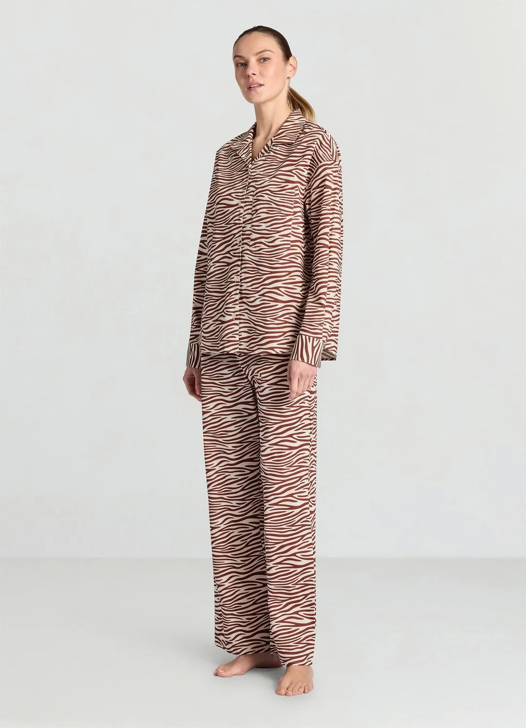 Calliope pantalon pyjama femme animalier cheville