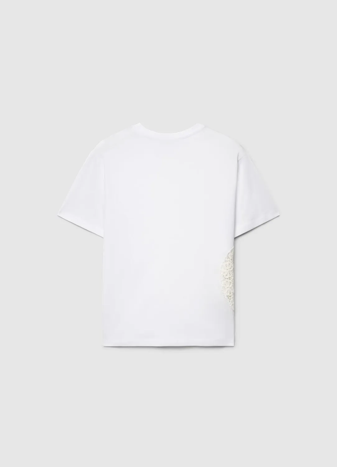 Calliope t-shirt brodé femme col rond uni