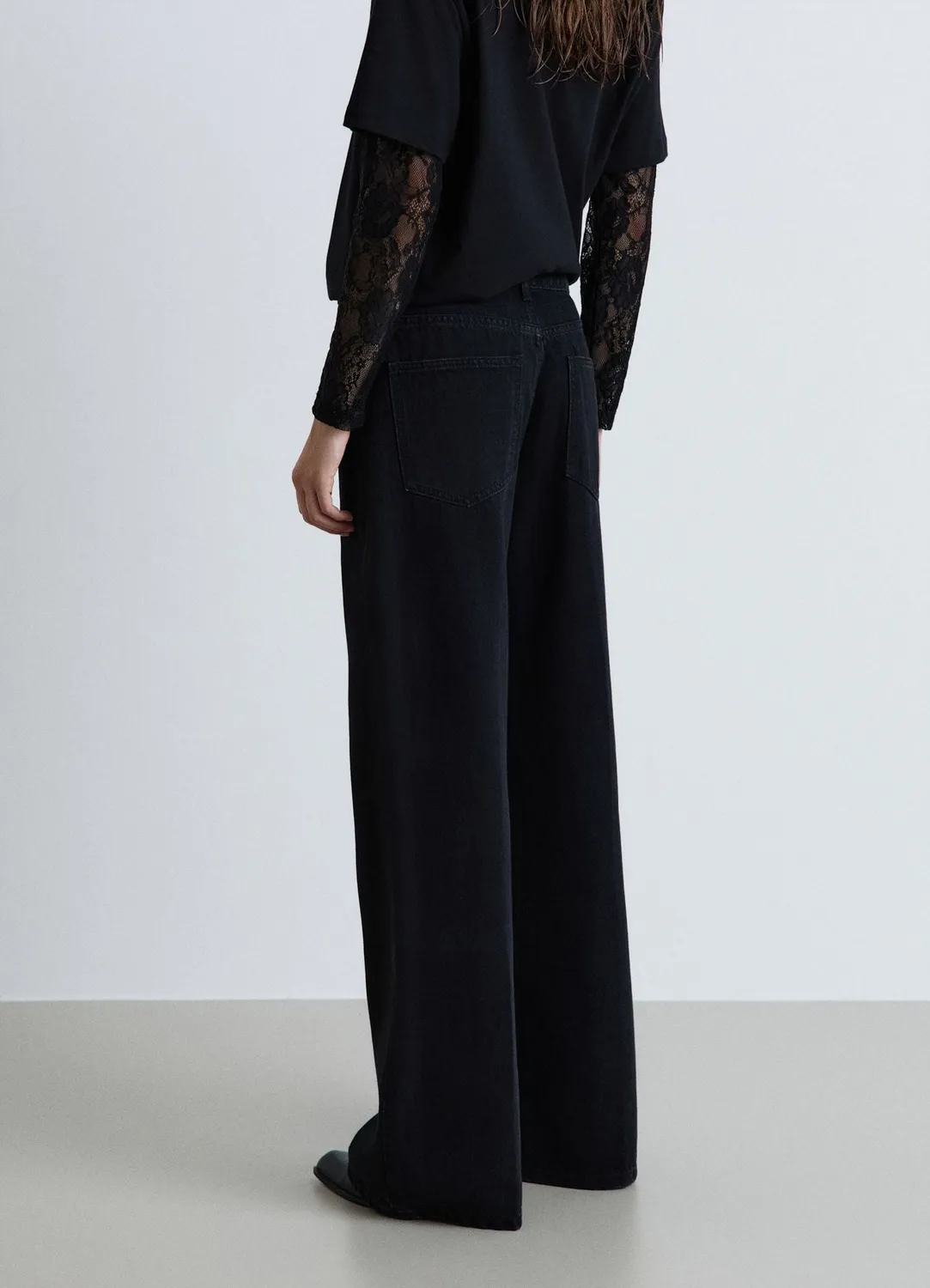 Calliope Jeans Palazzo Uni Femme Taille Haute