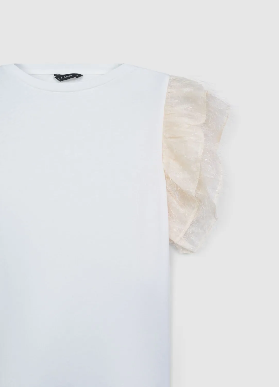 Calliope t-shirt volants coton femme
