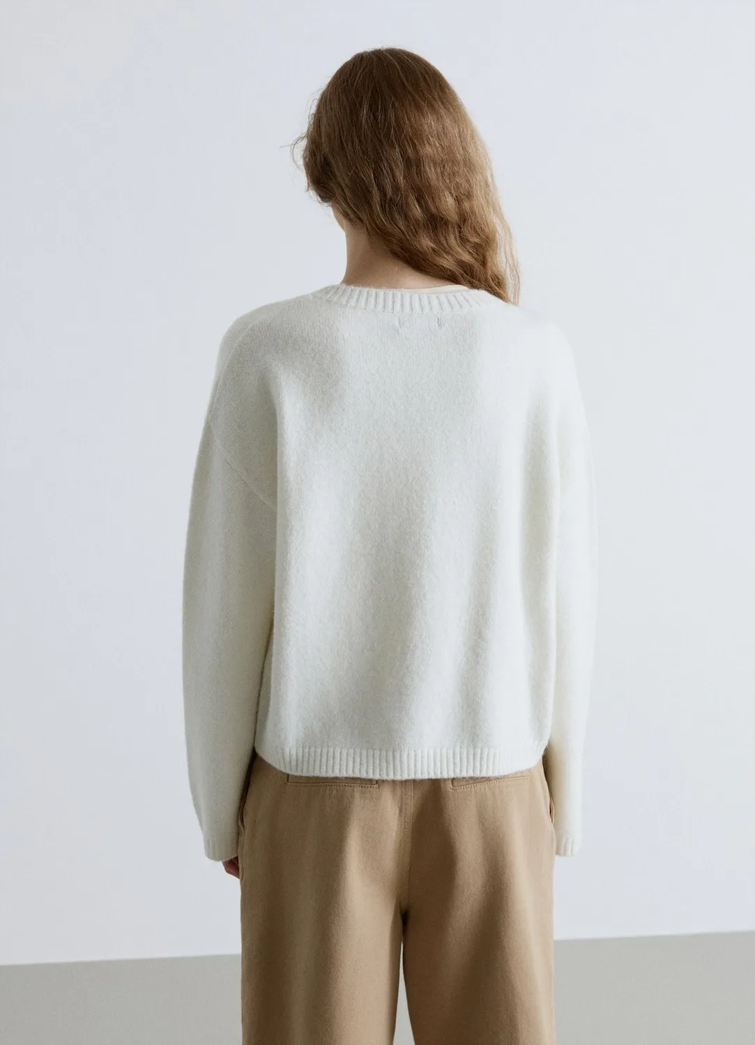 Calliope Cardigan Uni Boutons Femme Col Rond