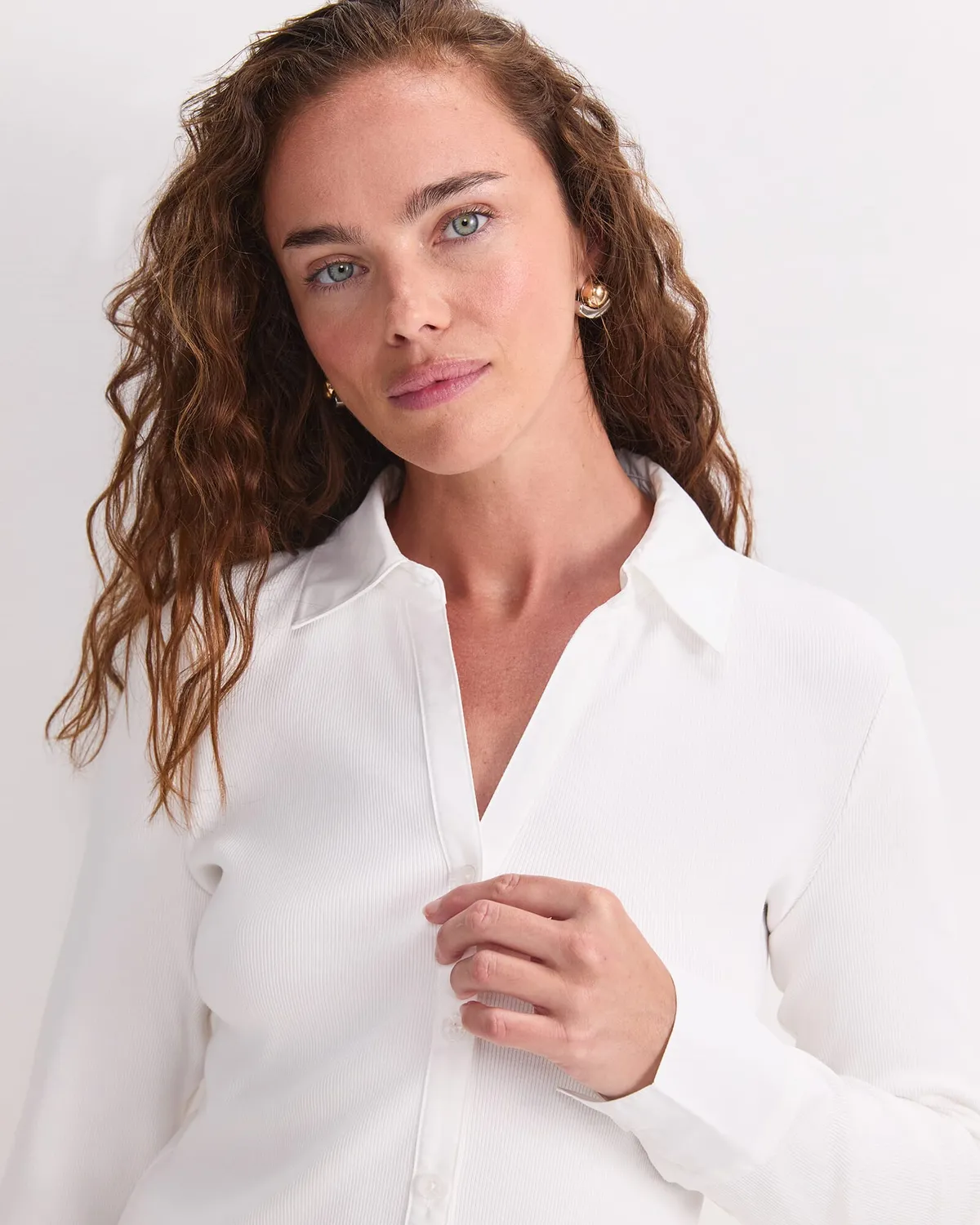 SPORTSCRAFT Catherine chemise côtelée stretch femme