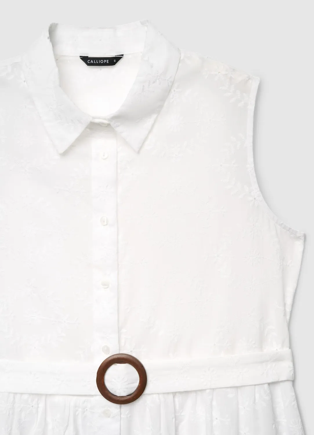Calliope Chemisier robe chemisier femme sangallo