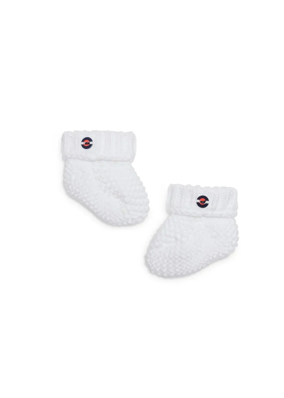 Saint James Chaussons de naissance chaussons blanc coton