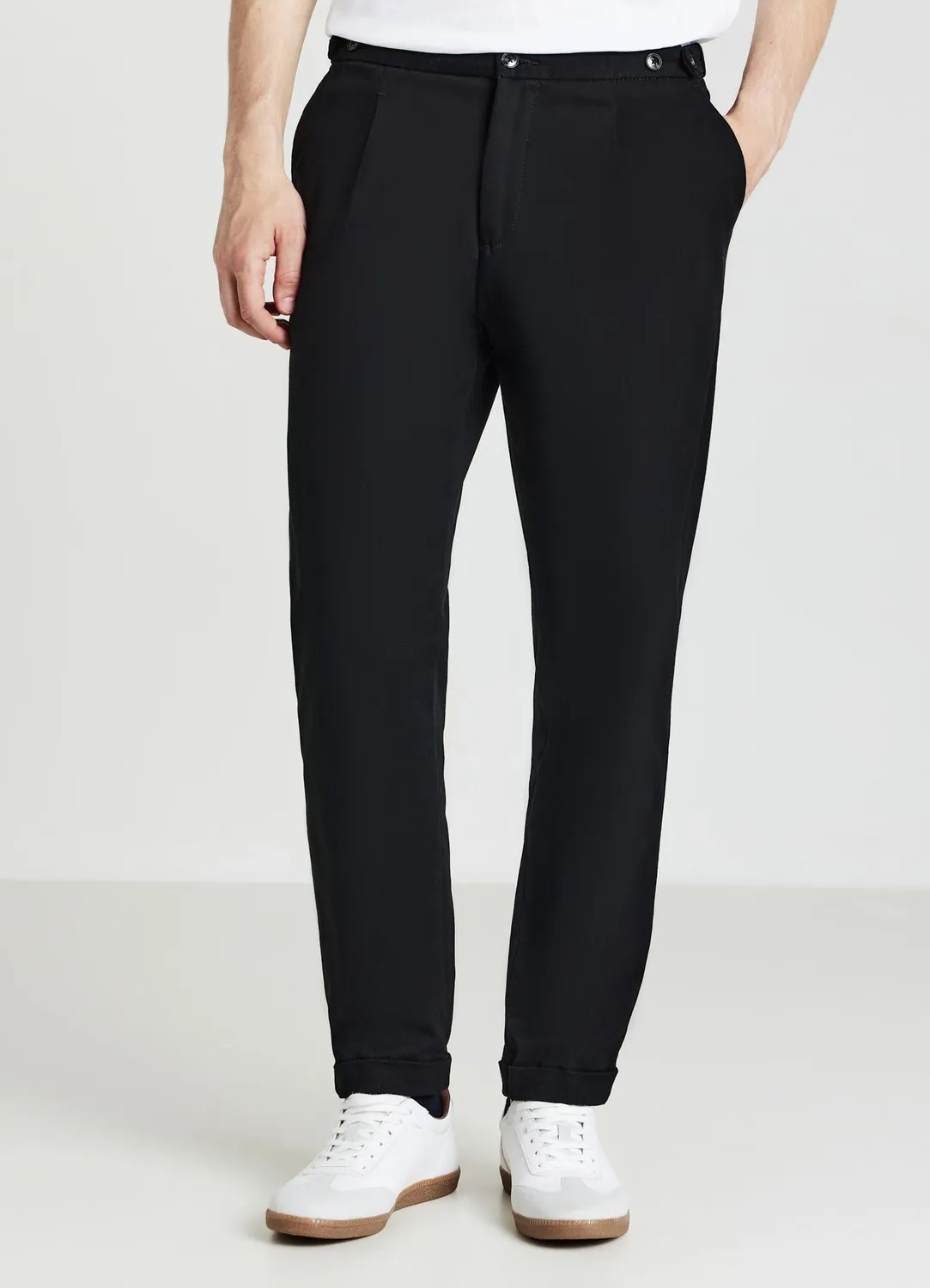 Calliope Pantaloni chino pantalon chino homme boutons