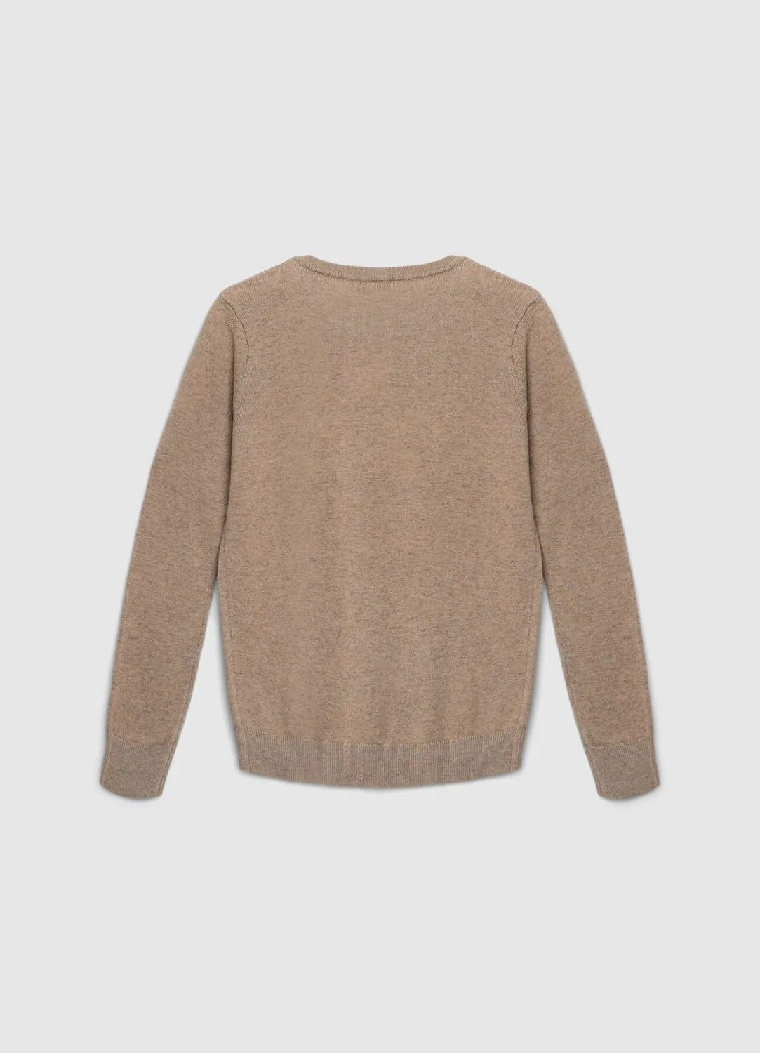 Calliope pull col rond uni femme maille fine