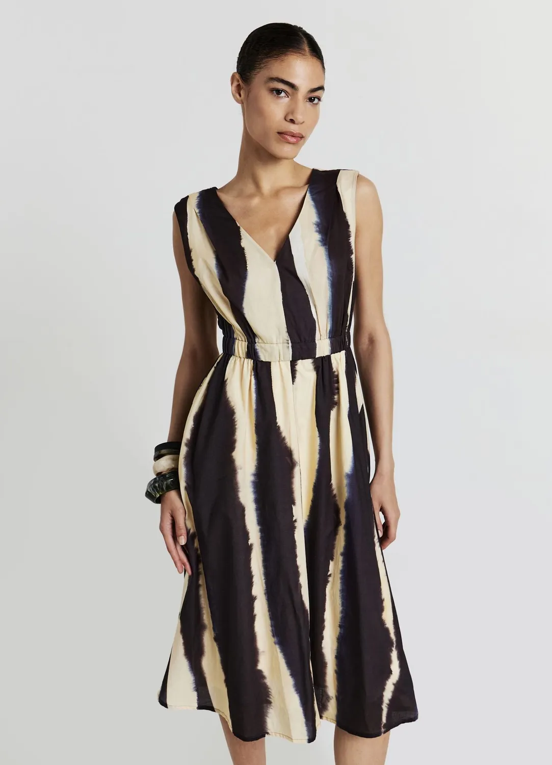 Calliope Robe longue femme tie dye bretelles