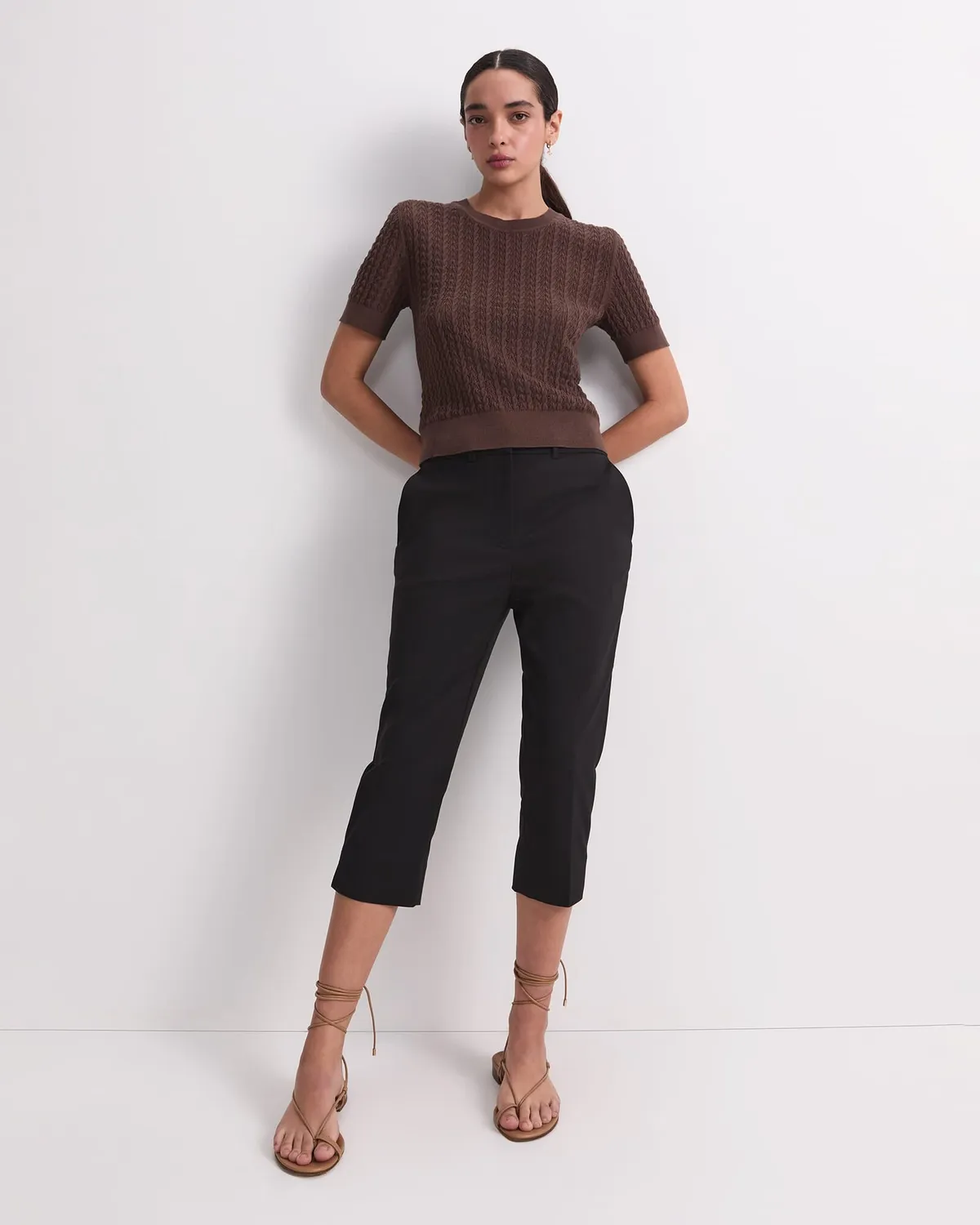 Sportscraft Yvette pedal pusher pantalon corsaire fuselé léger