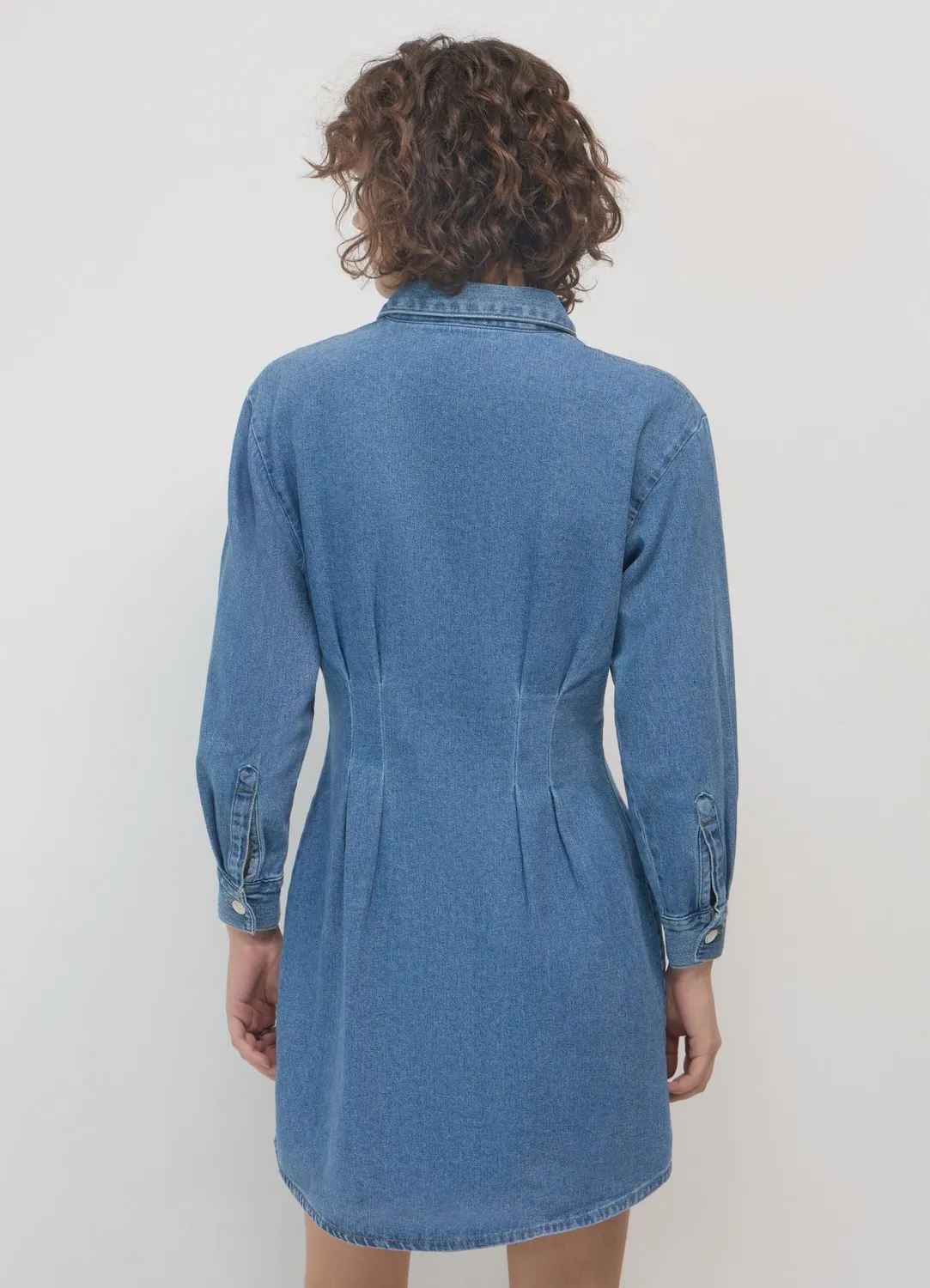 Calliope robe en jean pinces femme chemisier