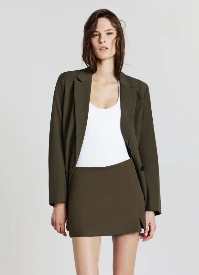 Calliope jupe-short femme fente latérale