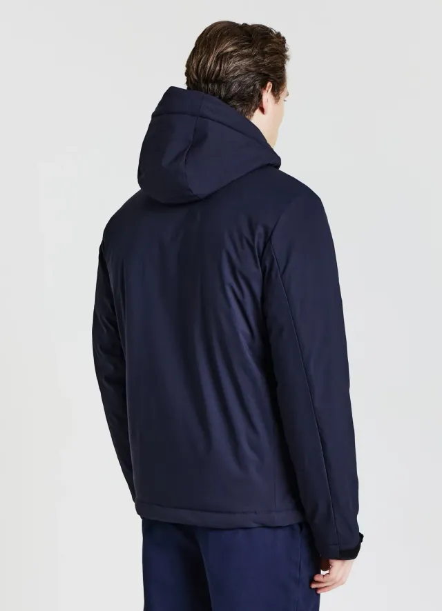 Calliope Blouson court technique à capuche homme