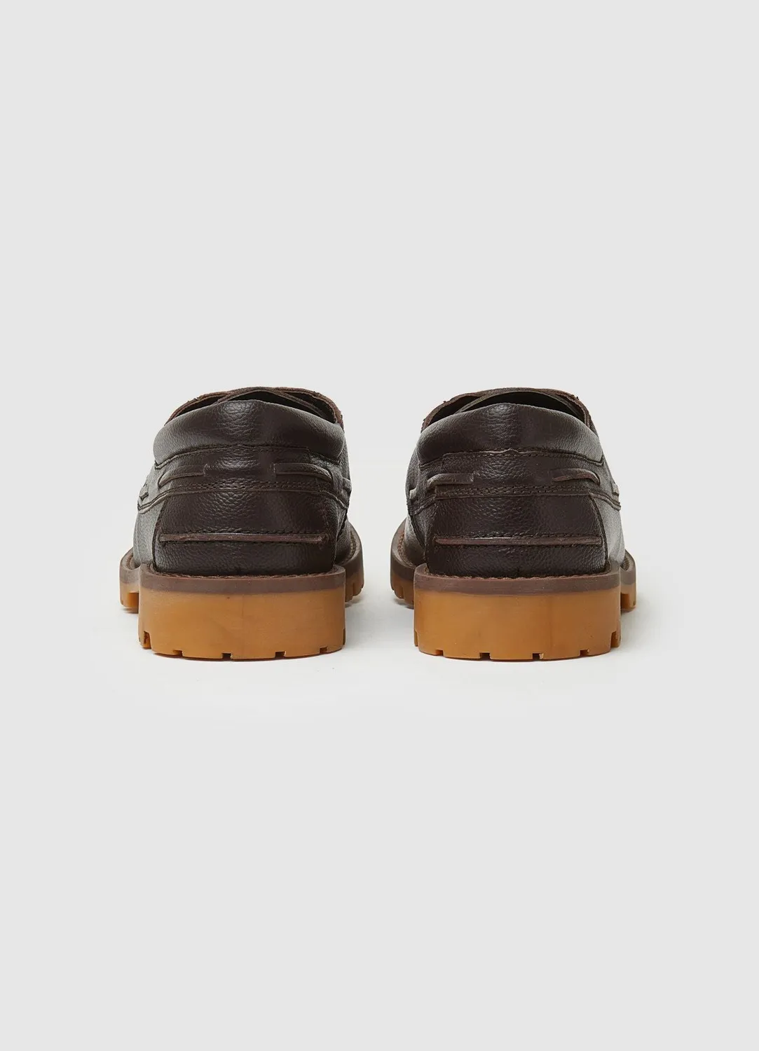 Calliope chaussures bateau homme cuir lacets