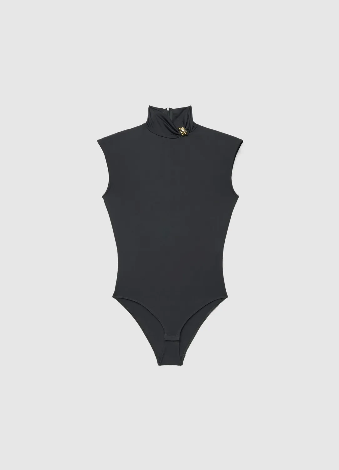 Calliope body sans manches col haut femme anneau