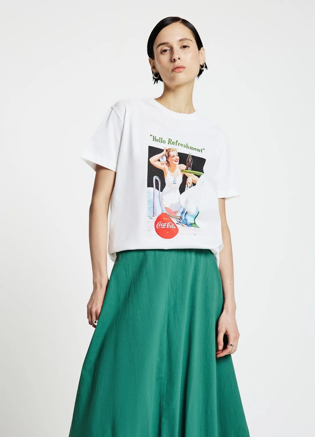 Calliope Coca-Cola t-shirt femme imprimé uni