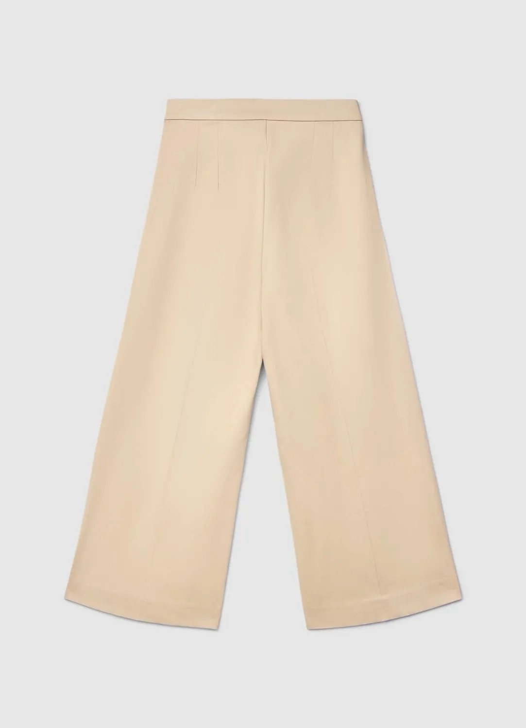 Calliope pantalon culotte tailleur femme uni