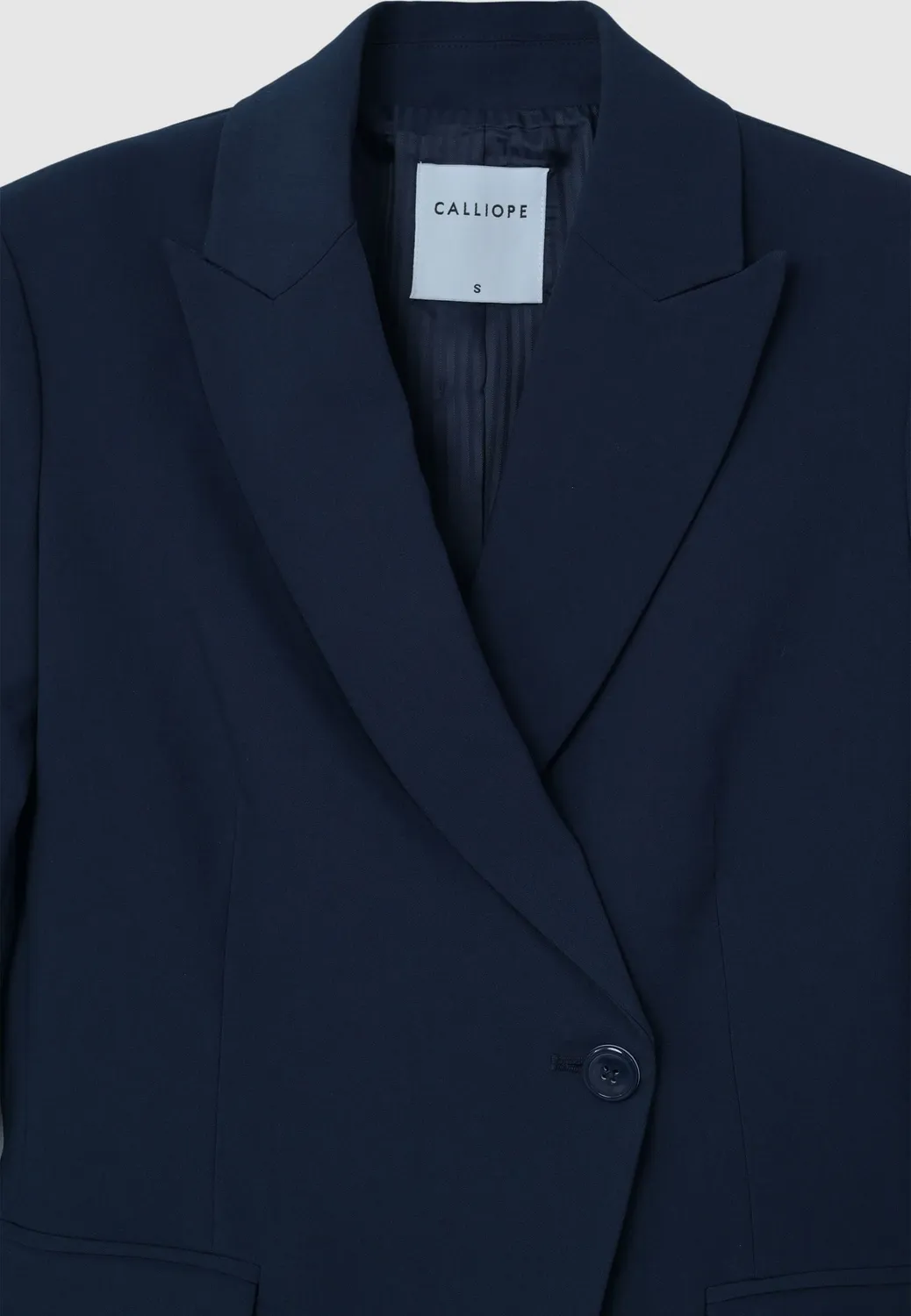 Calliope Veste double boutonnage femme un bouton regular