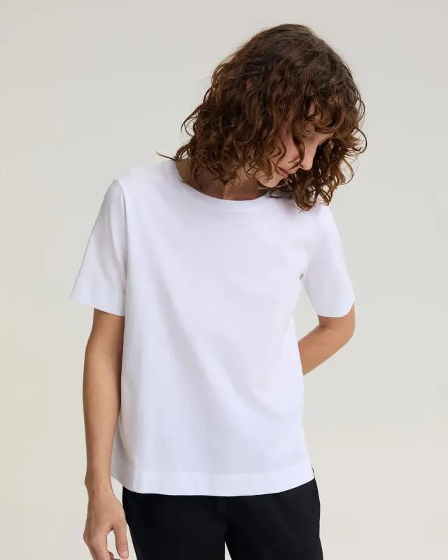 SPORTSCRAFT Mercerised t-shirt coton femme manches courtes