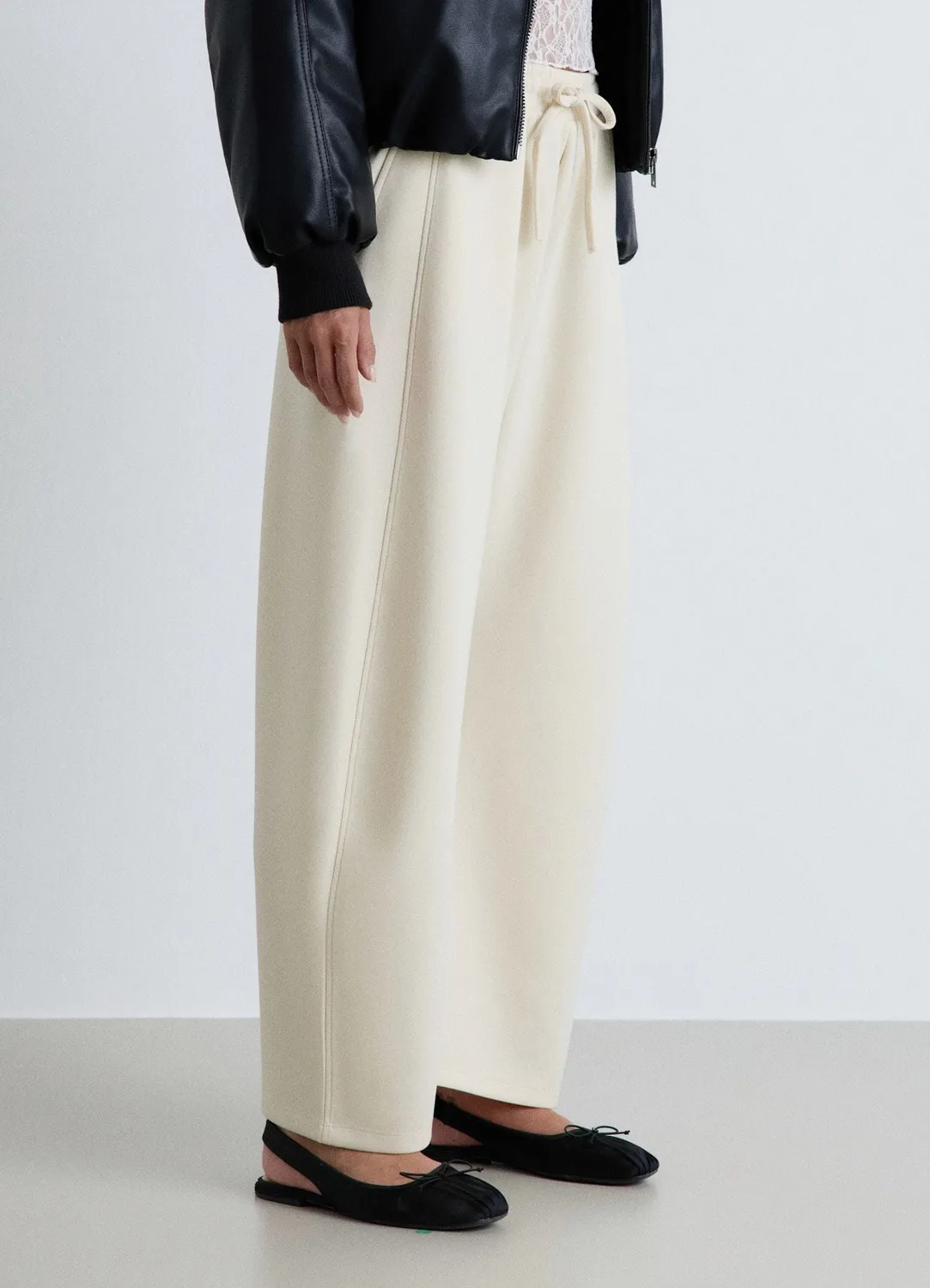 Calliope pantalon jogging femme balloon fit taille haute