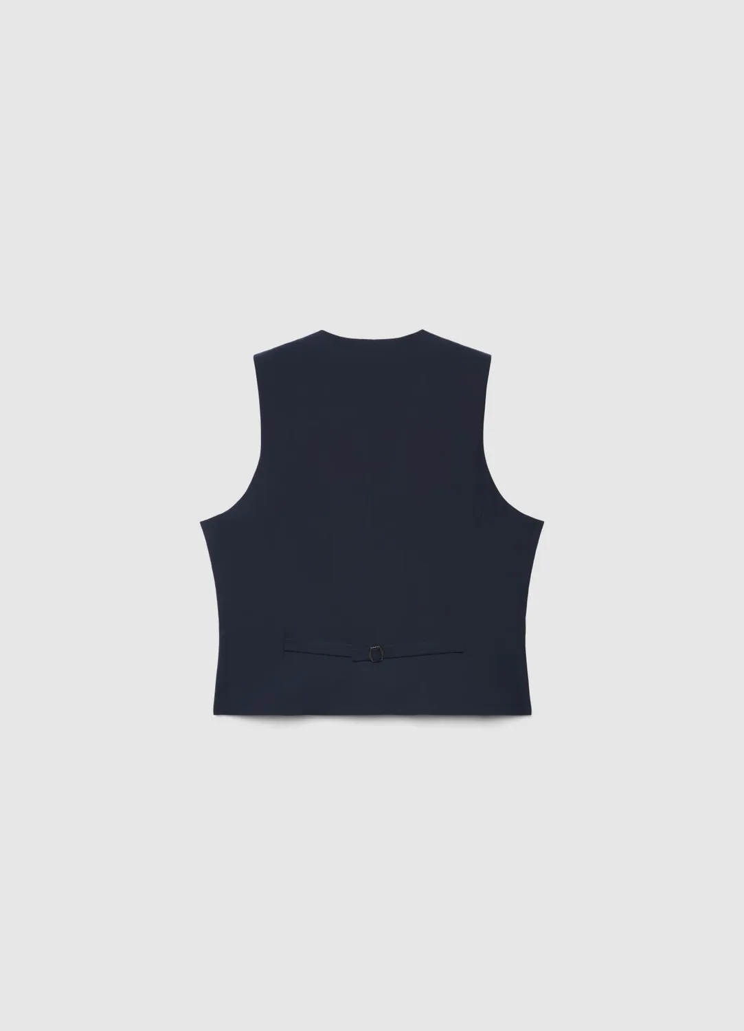 Calliope gilet homme uni à boutons col V coupe regular