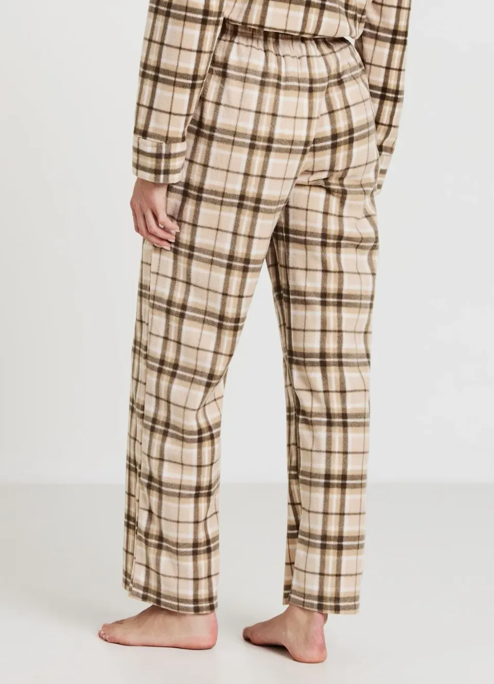 Calliope Pantalon pyjama femme à carreaux