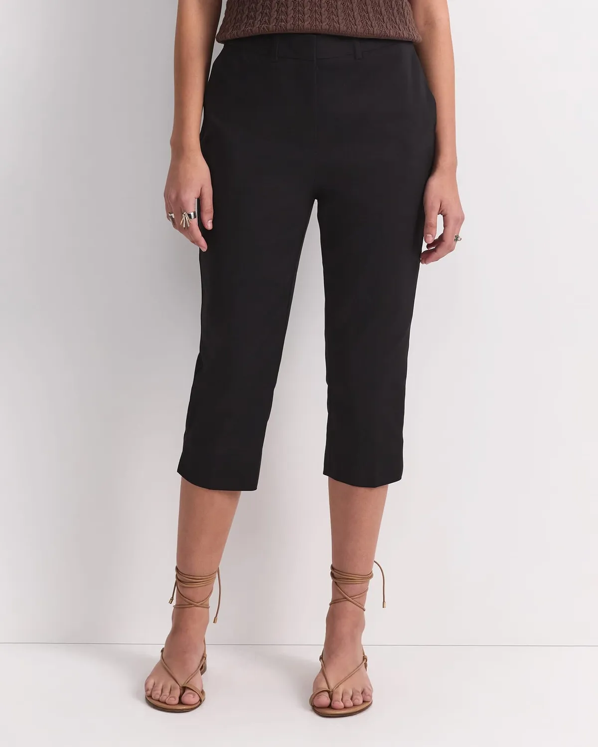 Sportscraft Yvette pedal pusher pantalon corsaire fuselé léger