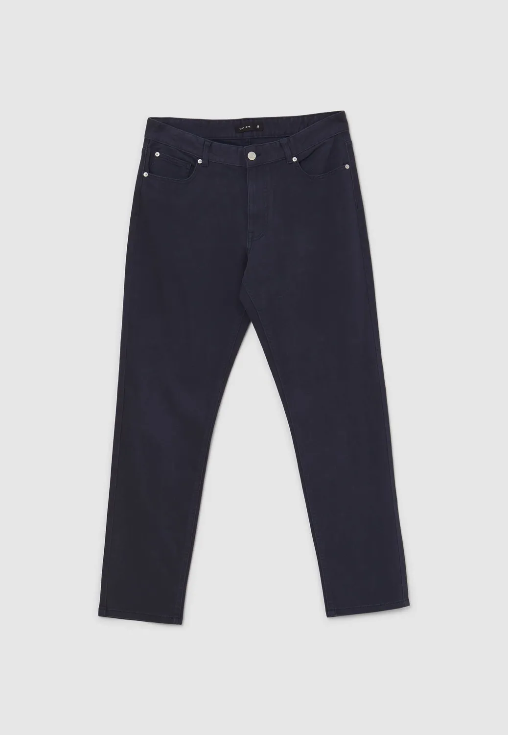 Calliope 5 poches slim pantalon homme coton uni