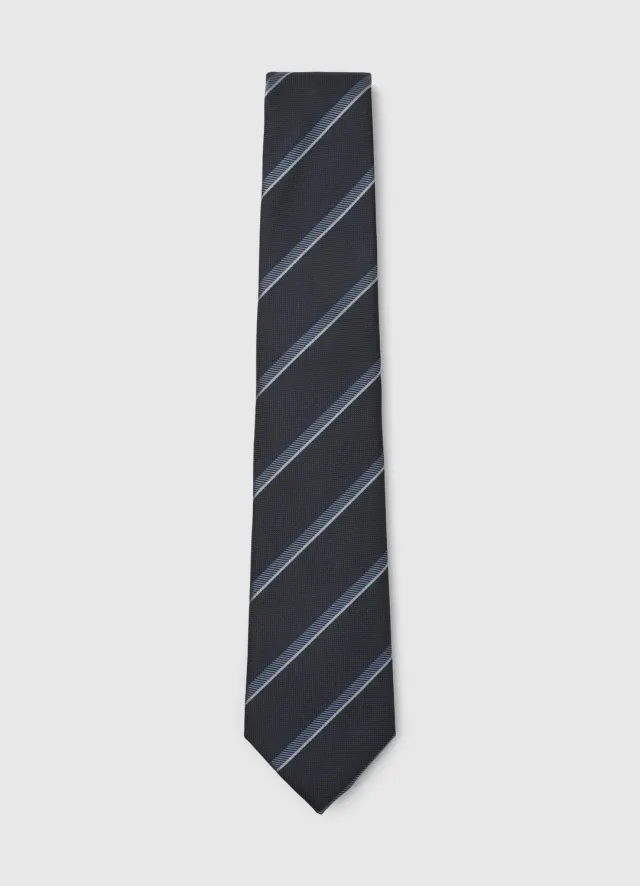 Calliope cravate rayée homme diagonale classique