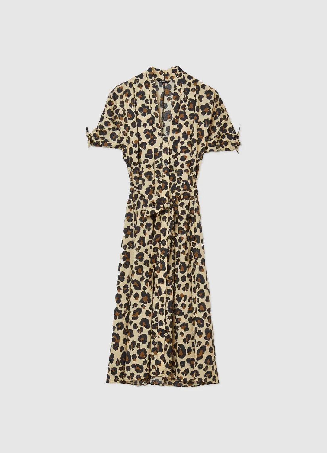 Calliope Atelier robe chemisier animalier femme