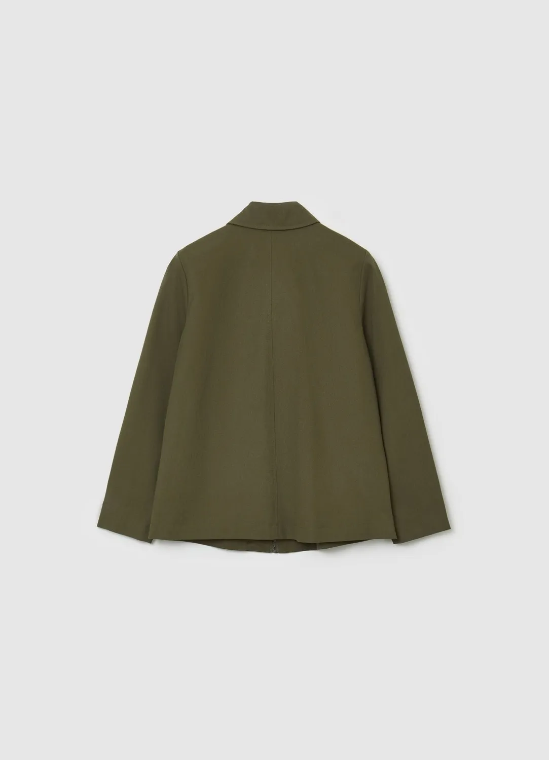 Calliope trench court femme coton uni