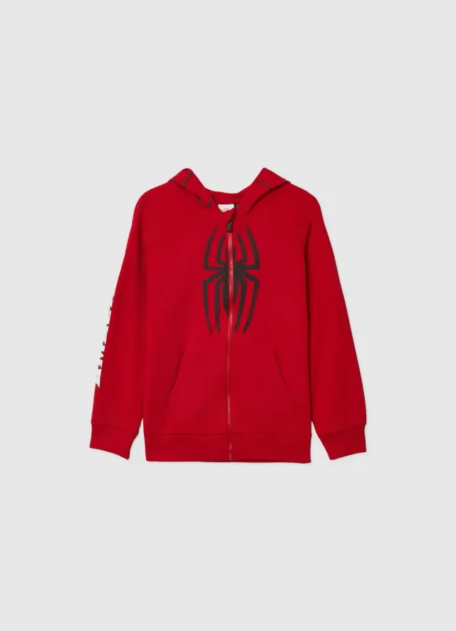 Calliope sweat Spider-Man garçon à capuche zippé