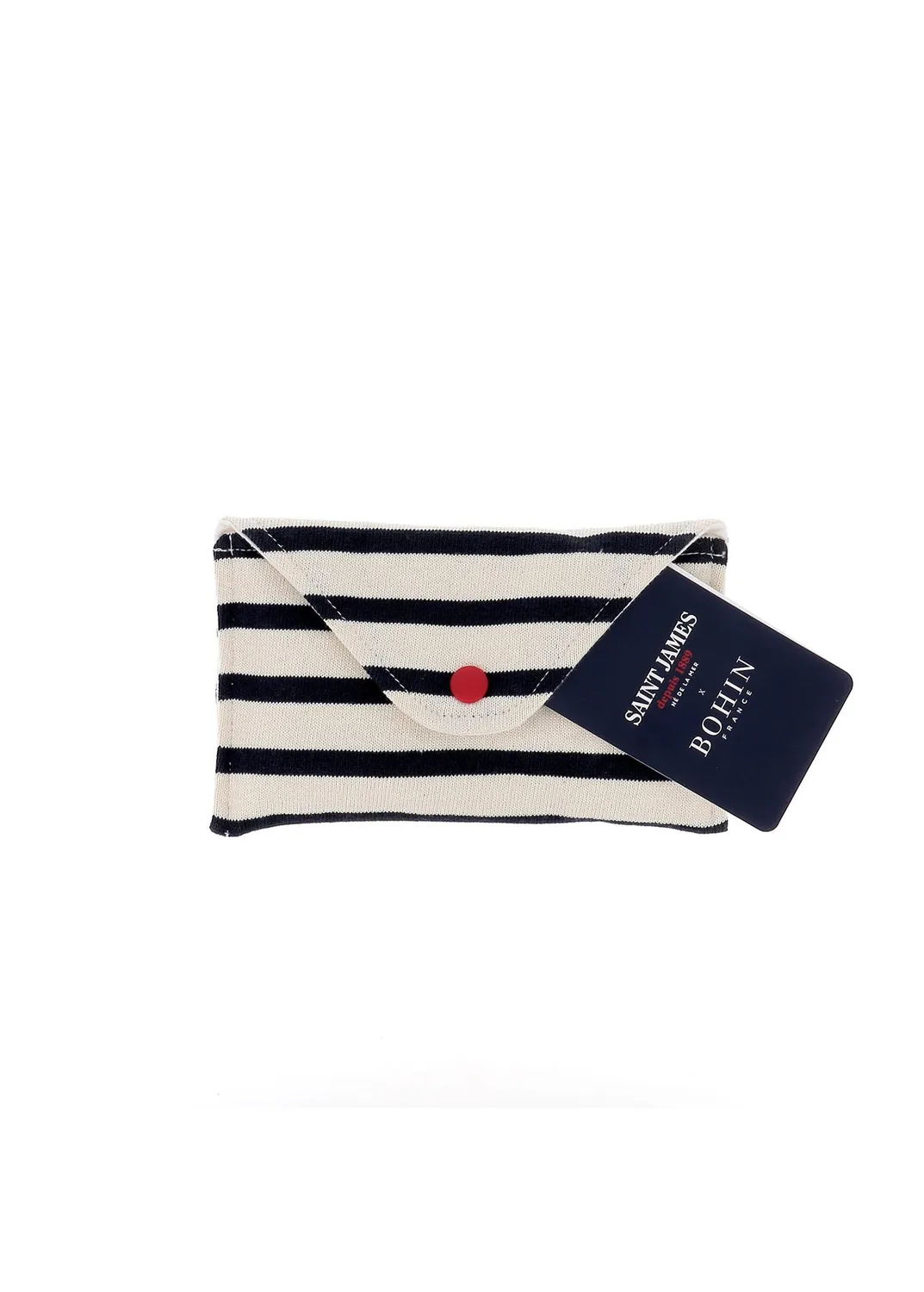 Saint James Bohin kit couture écru marine coton