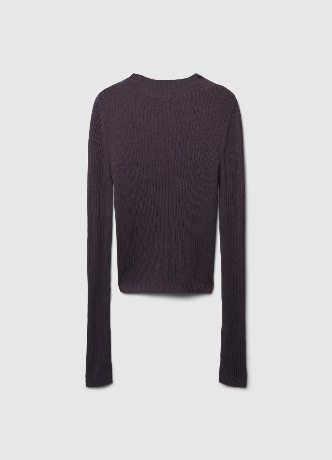 Calliope t-shirt col roulé femme manches longues
