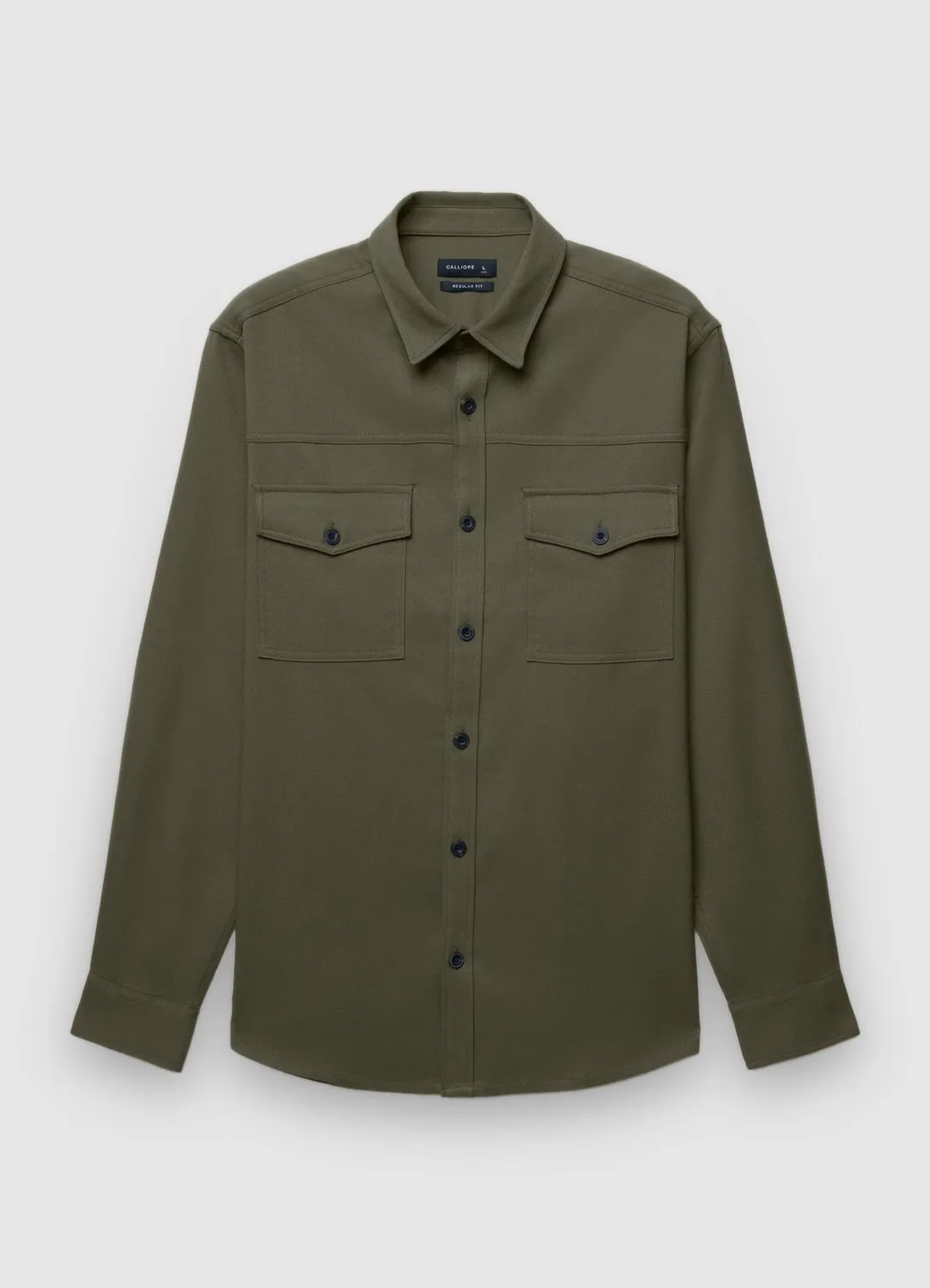 Calliope chemise homme manches longues poches L