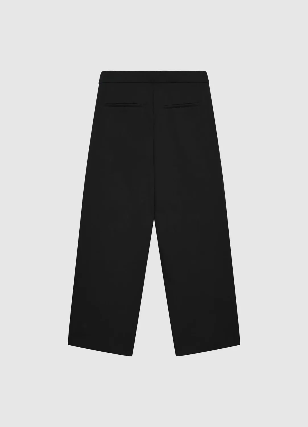 Calliope pantalon barrel femme pinces uni