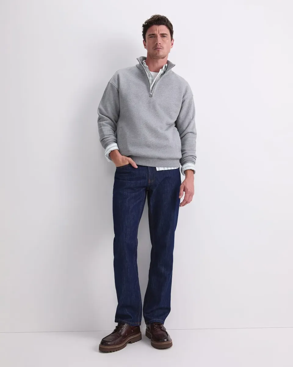 SPORTSCRAFT Quarter Zip 208094 sweat zippé coton homme