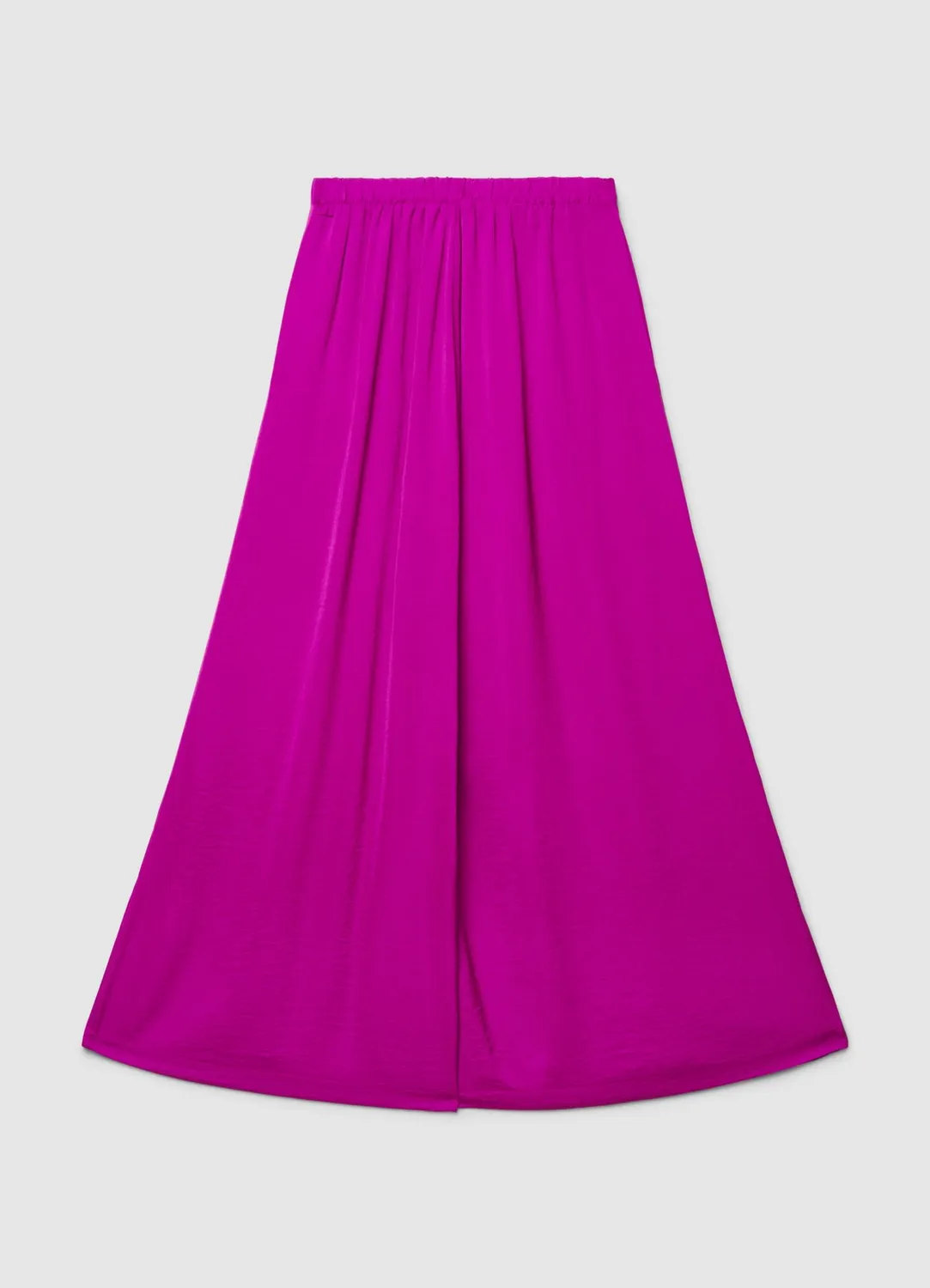 Calliope jupe-pantalon satinée femme longue