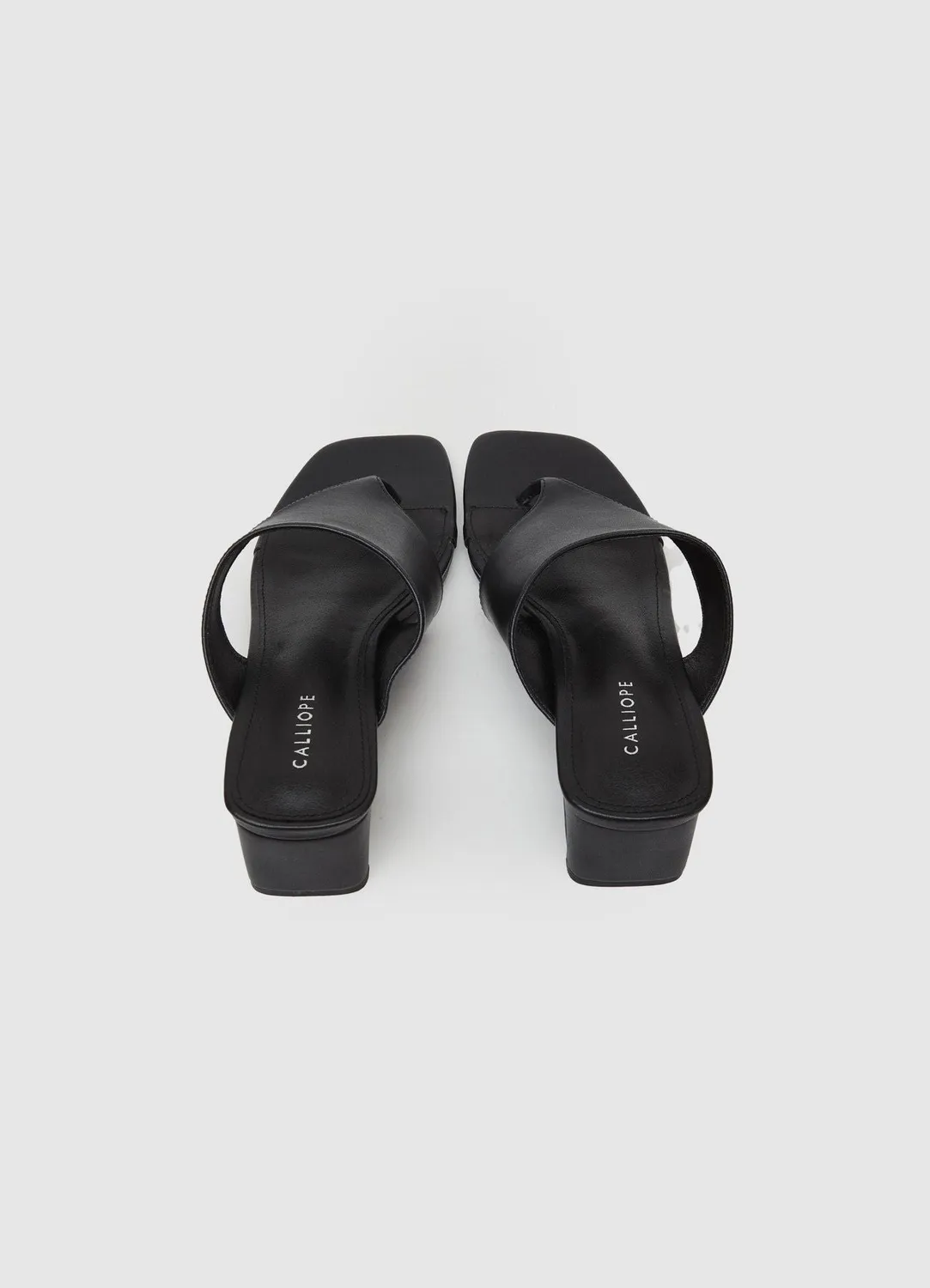 Calliope tongs femme talon 4 cm à porter chaque jour