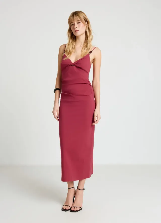 Calliope Atelier robe longue fente dos soirée