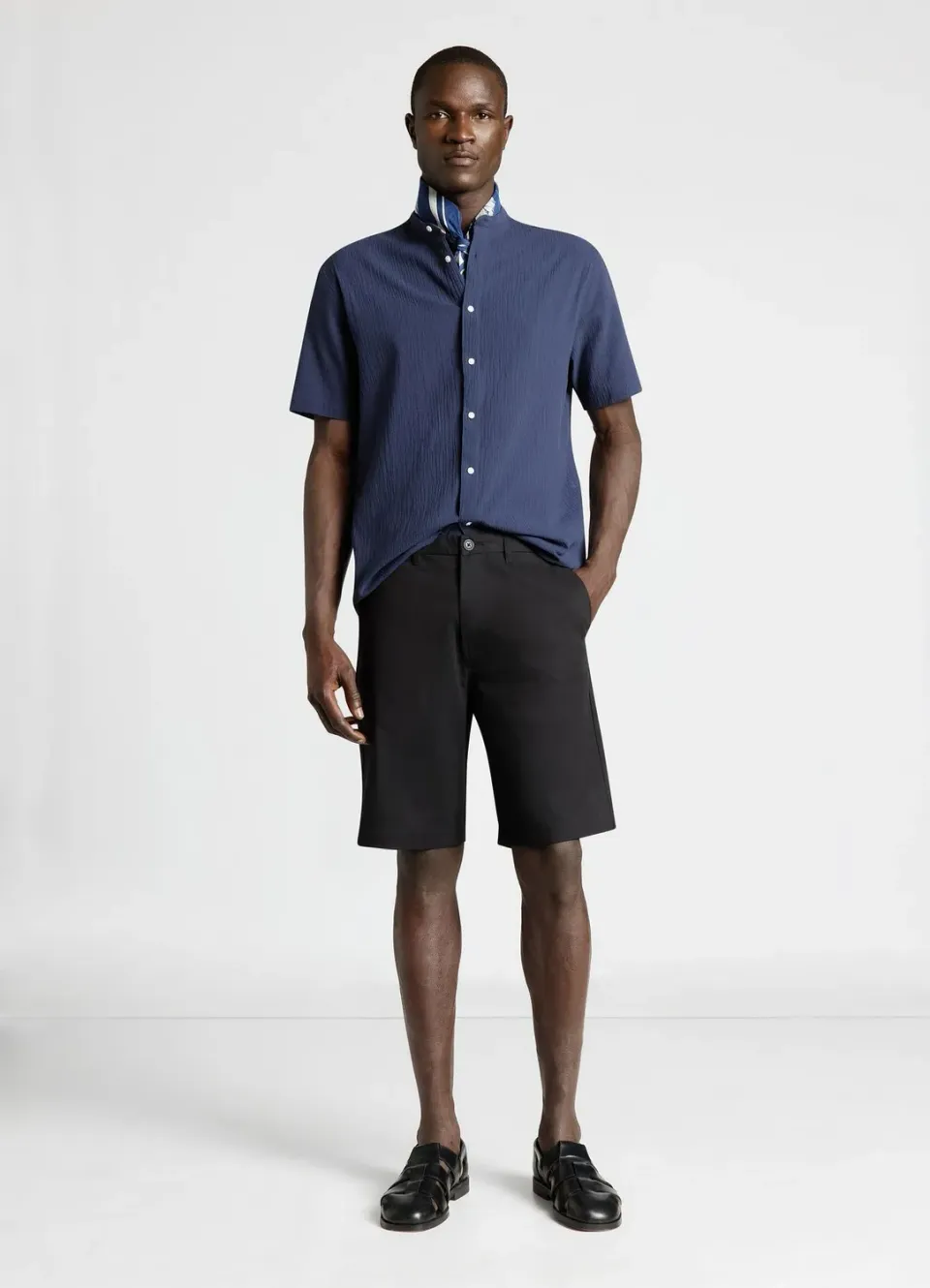 Calliope short chino homme uni coton