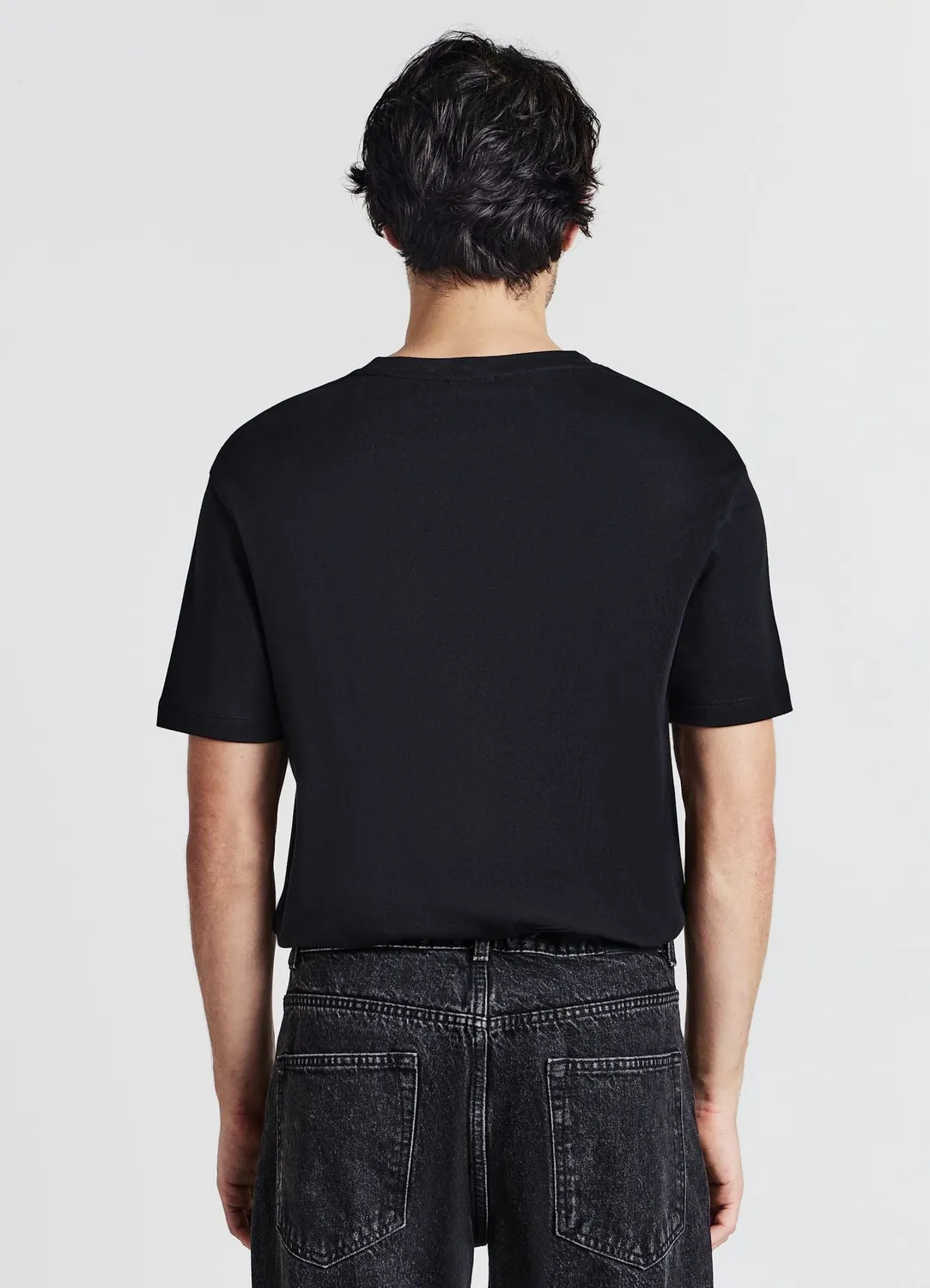 Calliope t-shirt col rond coton homme uni