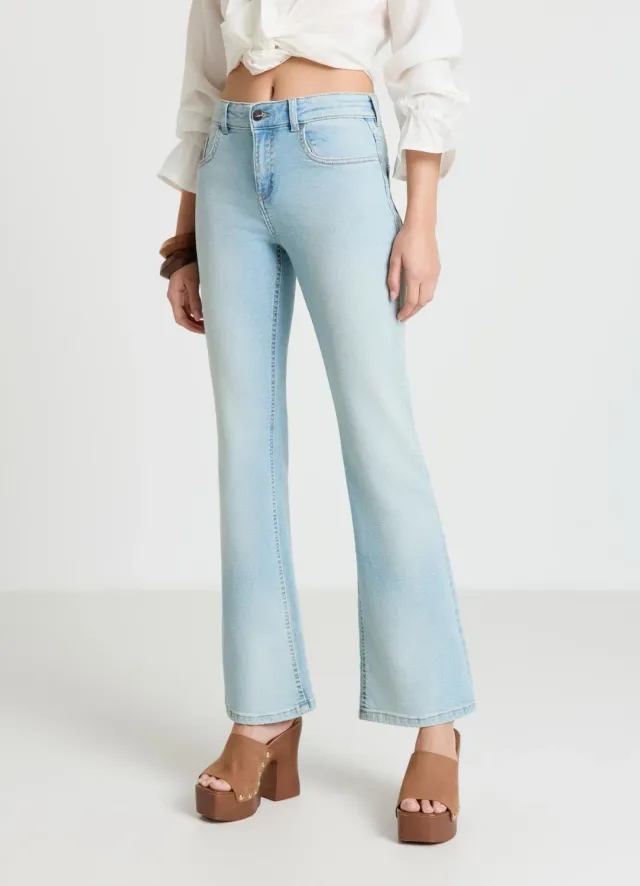 Calliope Jeans Flare Vita Bassa jean femme flare