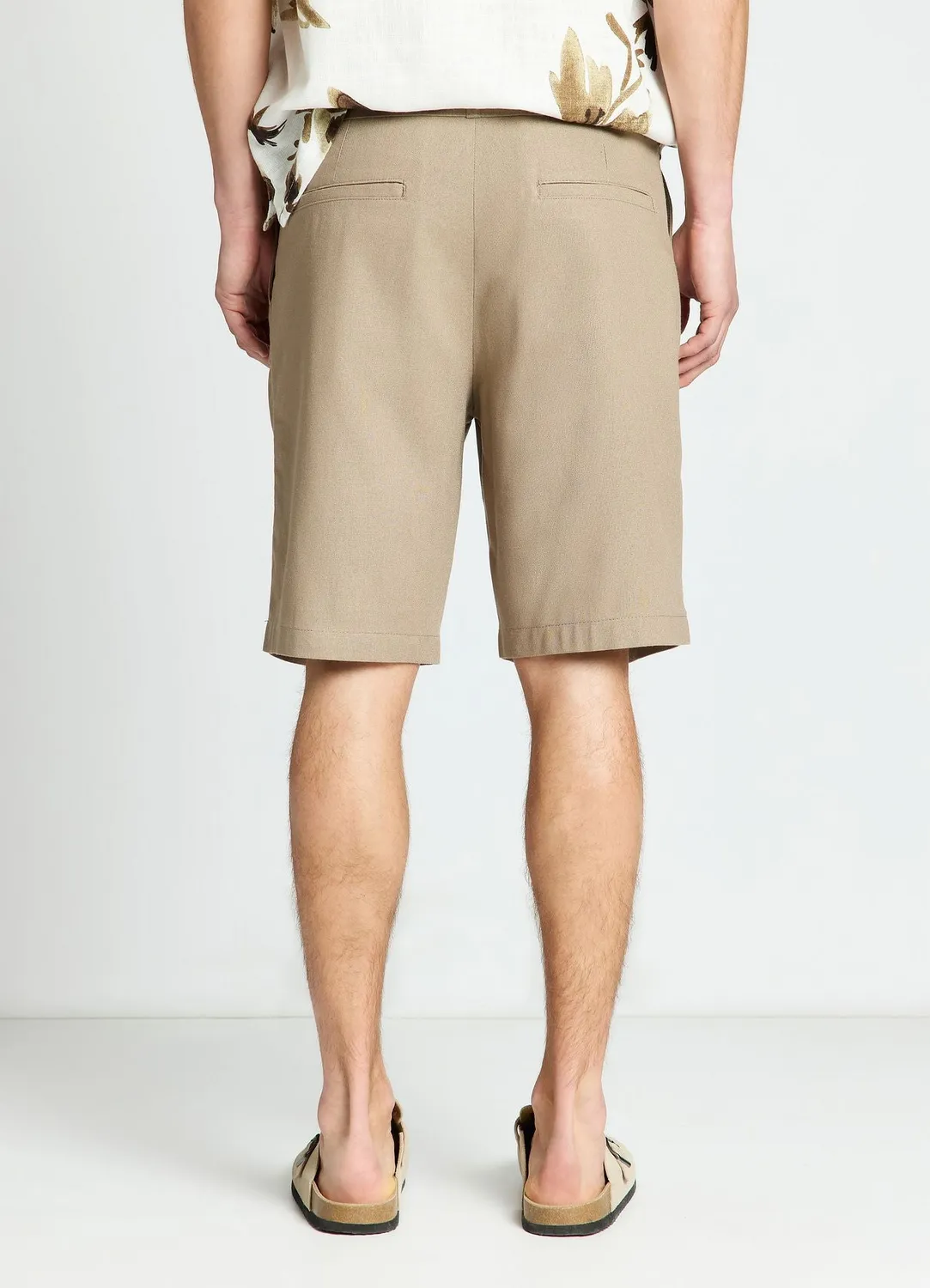 Calliope Bermuda Homme Uni Cordon Coupe Régulière