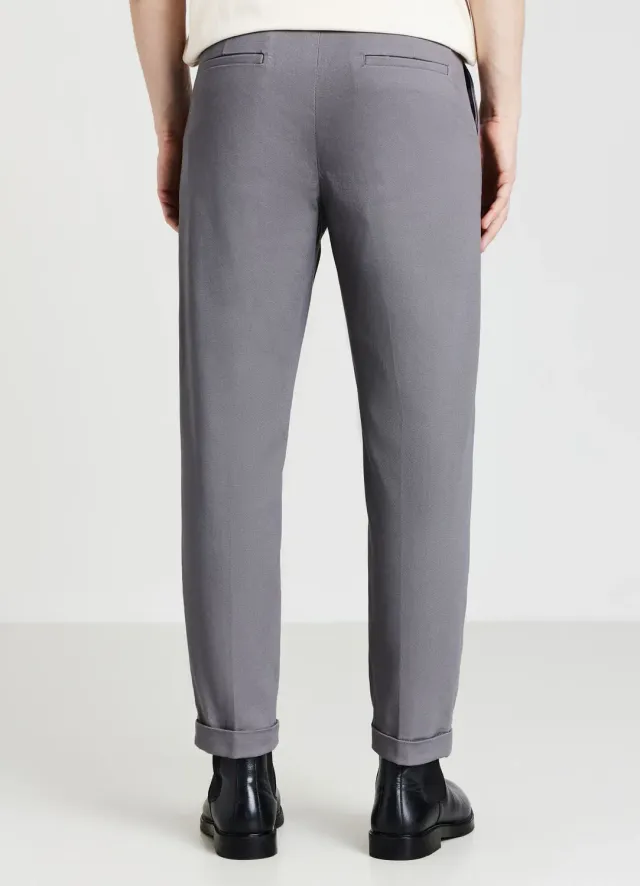Calliope chino homme boutons taille réglable coupe droite