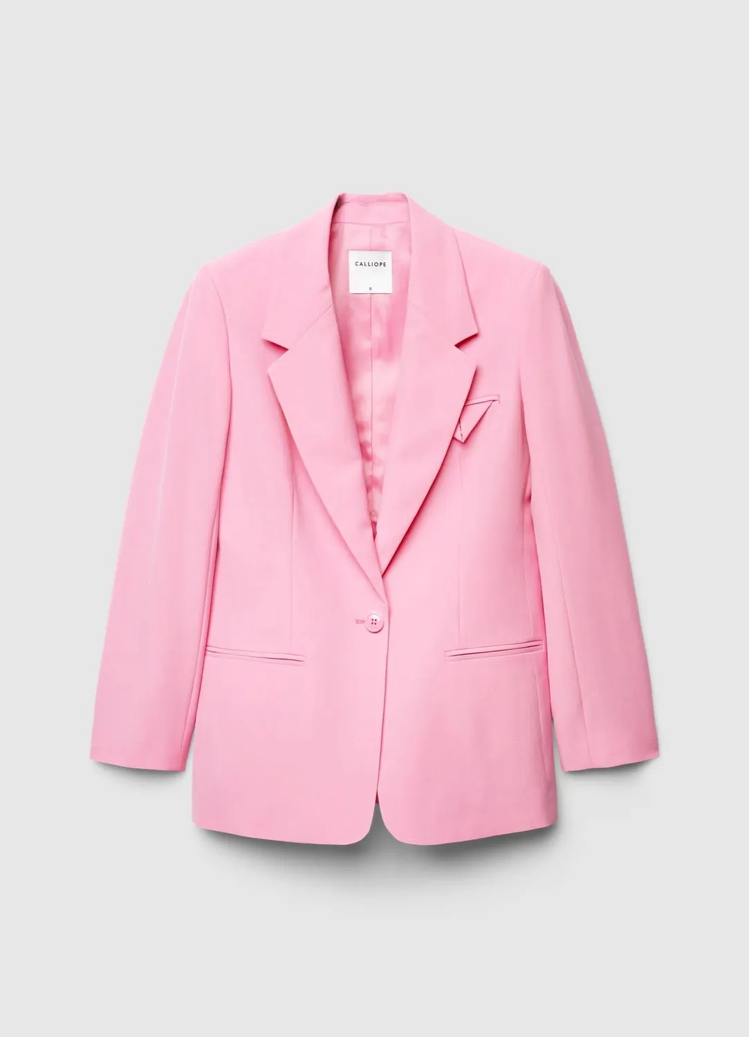 Calliope veste blazer monopetto femme unie