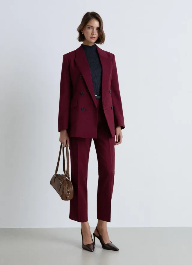 Calliope blazer femme double boutonnage six boutons
